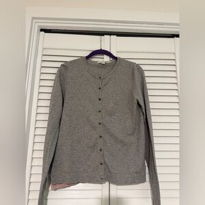 Boden Gray Women's Cardigan size M cotton